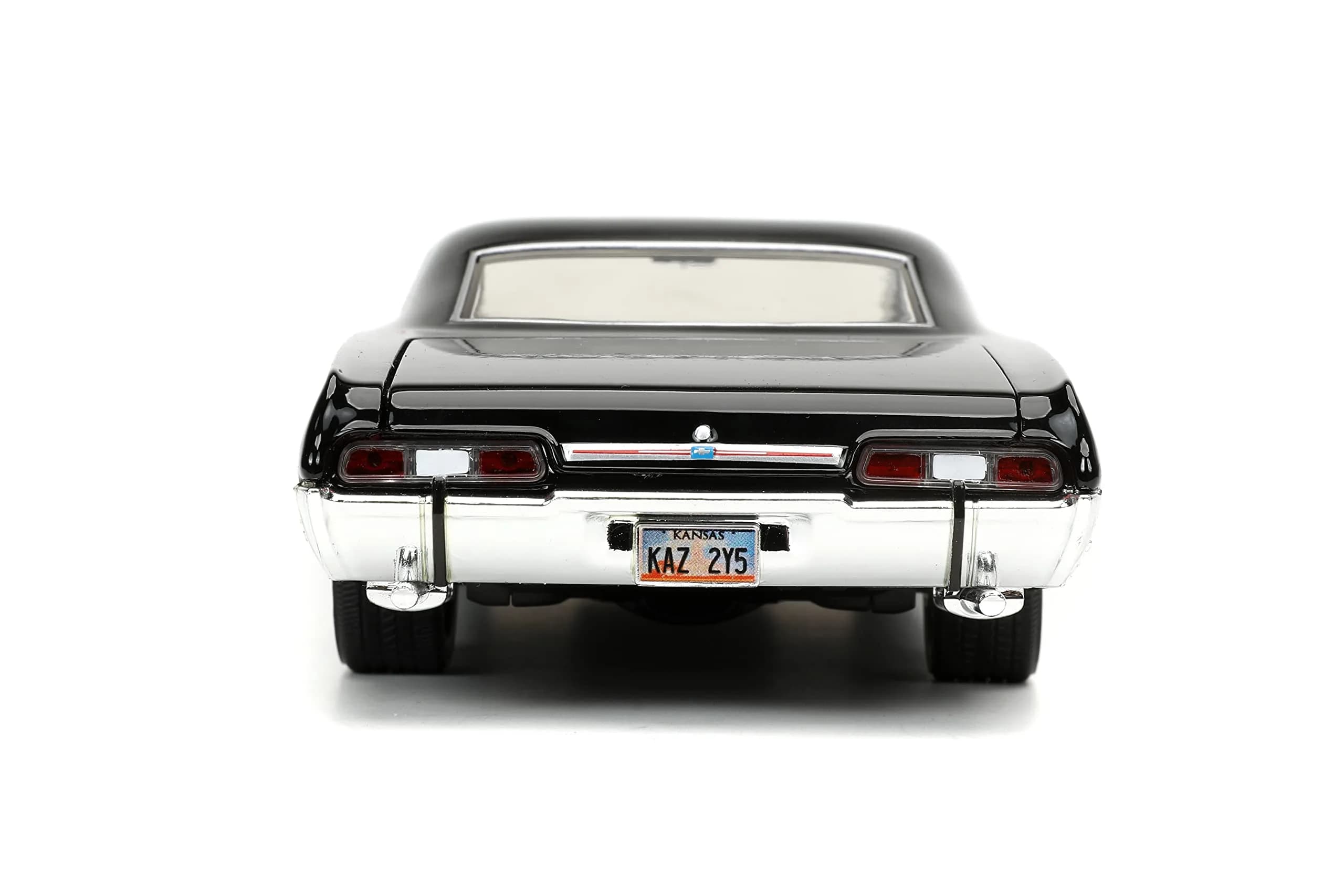Jada Supernatural 1:24 1967 Chevy Impala Die-cast Car with Dean Winchester Figure | Ages 8+ (20 cm x 15 cm x 8 cm) - view 7