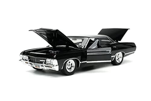 Jada Supernatural 1:24 1967 Chevy Impala Die-cast Car with Dean Winchester Figure | Ages 8+ (20 cm x 15 cm x 8 cm) thumbnail 2