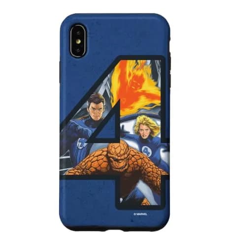 Marvel Fantastic Four 4 Super Hero Team Case for iPhone XS Max | Dual-layer Shockproof Design thumbnail 1
