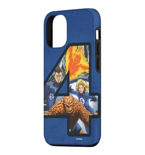 Marvel Fantastic Four 4 Super Hero Team Case for iPhone 12/12 Pro | Vibrant Retro Design with Drop Protection thumbnail 2