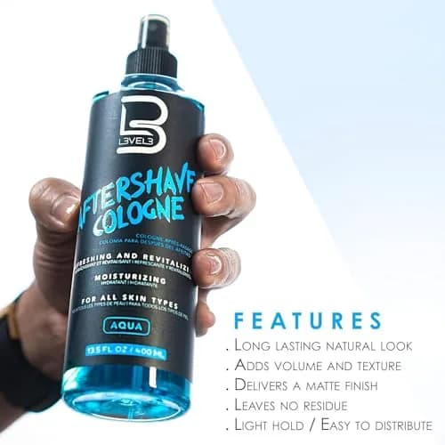 L3 Level 3 After Shave Spray Cologne for Men, Fresh, 400ml (13.5 Fl Oz) | Soothes Post-Shave Skin thumbnail 5