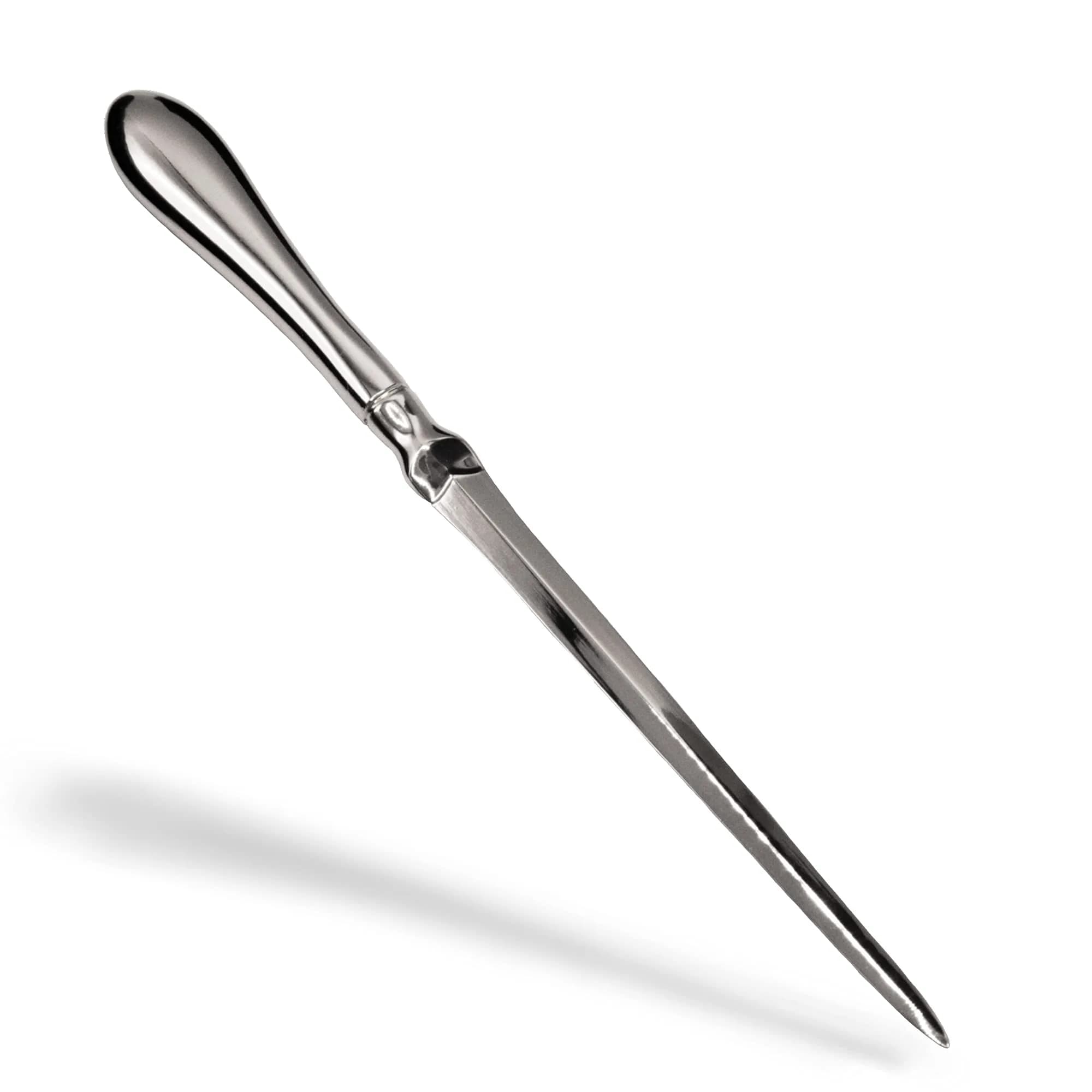 Uncommon Desks Safe Edge Letter Opener Knife Silver 1 Pack | Opens Mail Effortlessly — Silver