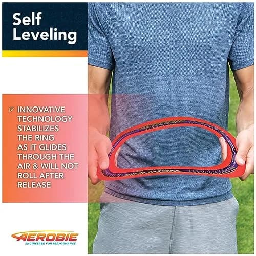 Aerobie Pro Blade Throw Ring, 14-inch Diameter, Red | World Record Distance Flying Disc thumbnail 4