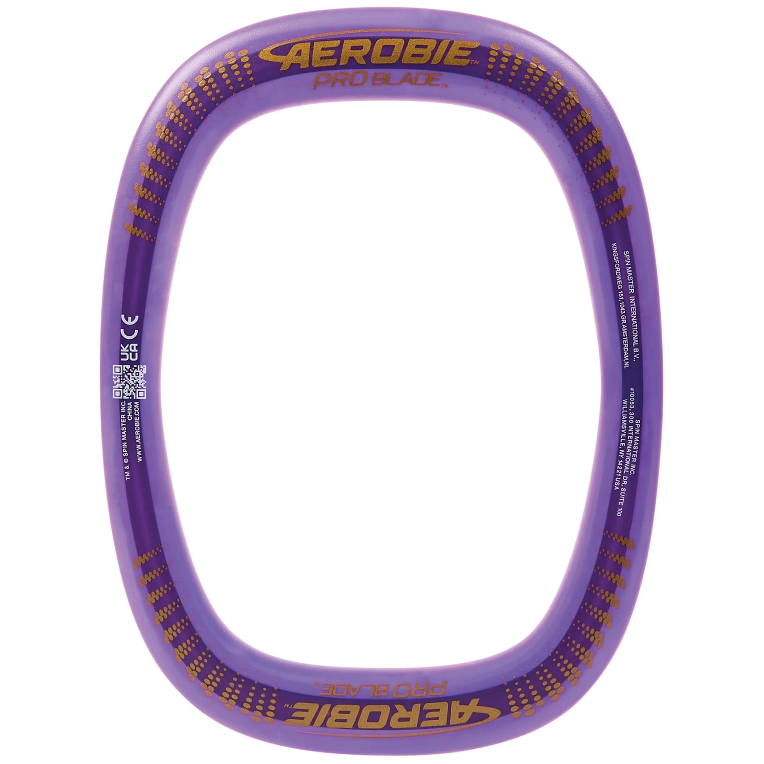 Aerobie Pro Blade Throw Ring Purple 35.56cm (14 inch) | World Record Distance Flying Disc — Pro Blade Purple