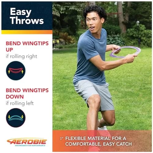 Aerobie Pro Blade Throw Ring Purple 35.56cm (14 inch) | World Record Distance Flying Disc thumbnail 5
