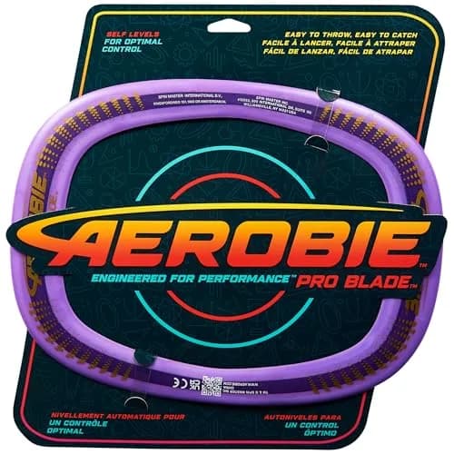 Aerobie Pro Blade Throw Ring Purple 35.56cm (14 inch) | World Record Distance Flying Disc thumbnail 7