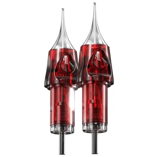 CNC Tattoo Cartridges Needles 20Pcs 1RL Bugpin Round Liner | Sterilized E.O. Gas Disposable Needles thumbnail 1