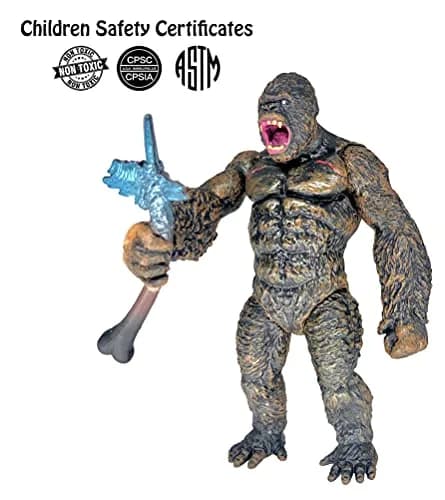 TwCare Set of 7 Godzilla Toys with Carry Bag | Movable Joints Action Figures for Kids thumbnail 2