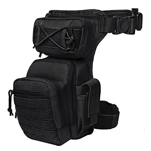 ATZB Drop Leg Bag for Men Women Military Tactical Thigh Pack 26cm x 33cm Waterproof Nylon thumbnail 2