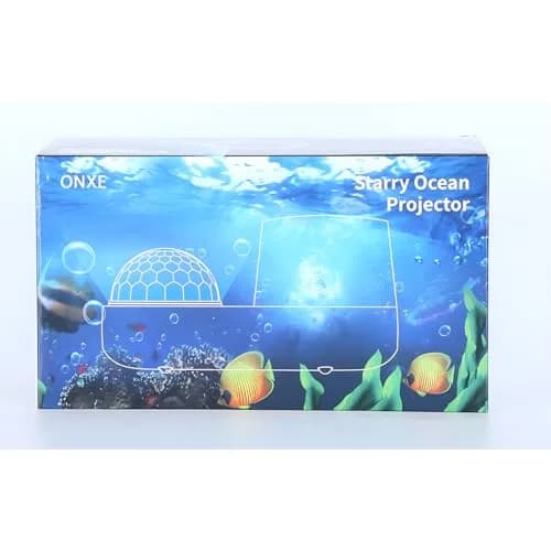 ONXE Ocean Kids Night Light Projector with 7 Films & Timer | 360° Rotating Jellyfish Lamp thumbnail 8