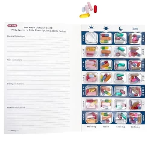 PILL THING Personal Pill Dispenser 4X a Day Weekly XL | No Equipment Needed thumbnail 9