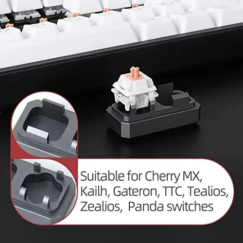 YIMAGUJRX Keyboard Lube Kit with Switch Opener Tweezers for Custom Keyboard, Keyboard Lube Tools thumbnail 3