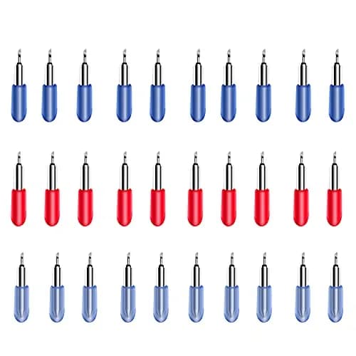 Mekote 30 PCS Replacement Blades for Joy & Joy Xtra Machines | 45°/30°/60° Fine Point Blades thumbnail 1