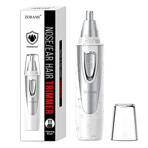 ZORAMI Ear and Nose Hair Trimmer Clipper for Men Women | Painless Eyebrow & Facial Hair Trimmer - main product image