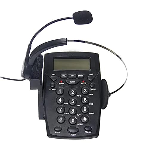 Benotek Landline Phone Headset with Noise Cancellation & Dialpad | Office & Home Use thumbnail 3