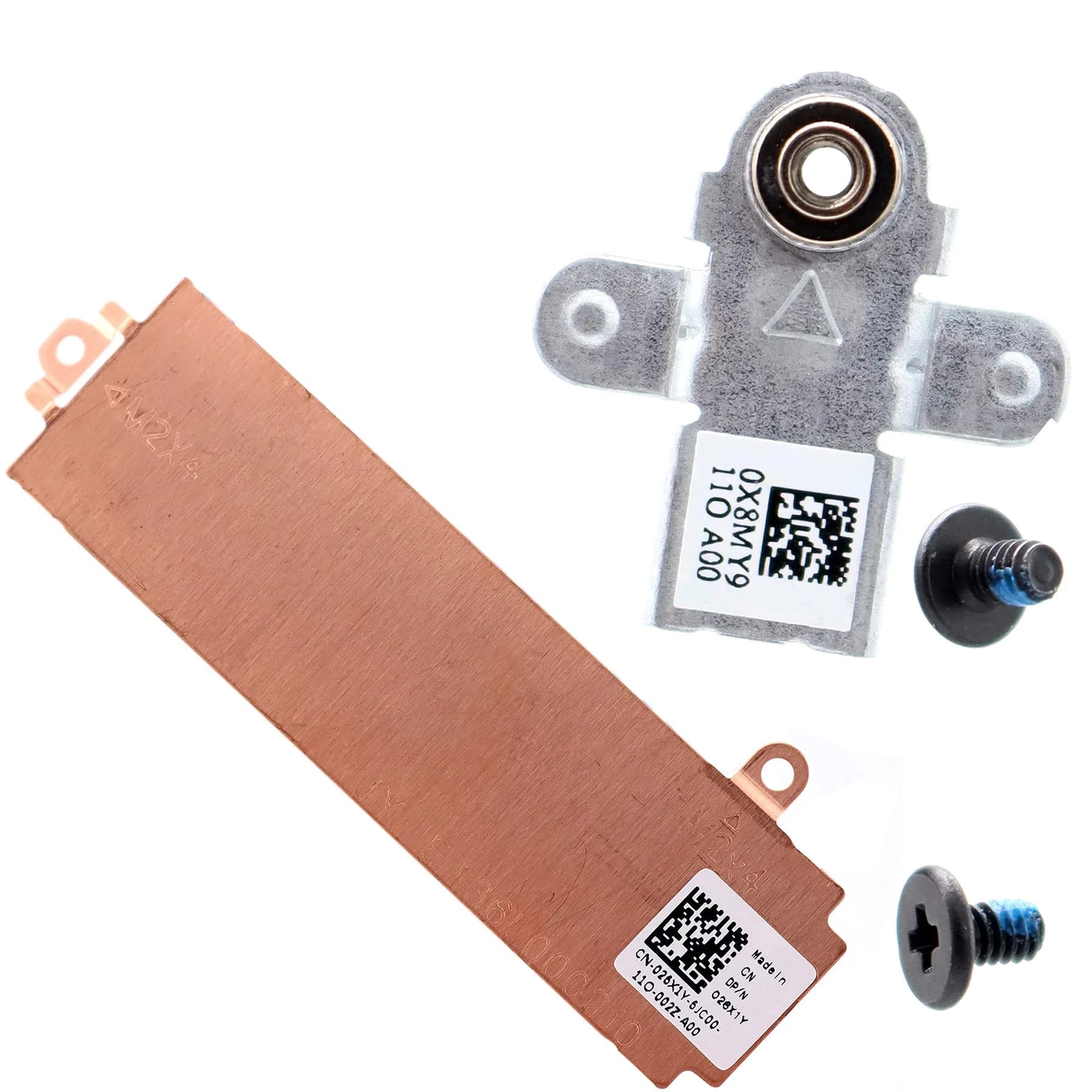 N\A M.2 2280 SSD Heatsink Thermal Shield with Support Bracket for Dell G15 5510 Series | Compatible Cooling Solution — M.2 Heastsink w/ Bracket Set