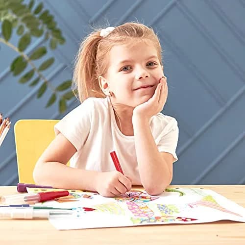 AUTEMOJO Triangular Thick Pencils 9mm (0.4 inch) | 8-Pack Red Pencils with Sharpener & Eraser thumbnail 4