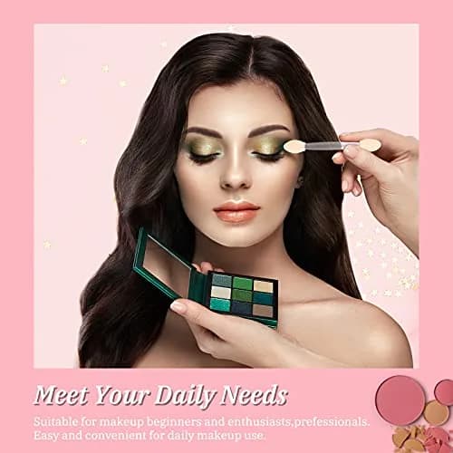 MORGLES Eyeshadow Applicators Sponge Clear Disposable 50PCS | Soft, Dual-Ended, Mess-Free Makeup thumbnail 4