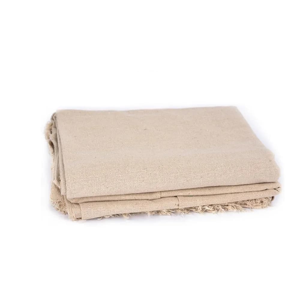 SoClaay Pottery Special Linen Hessian Cotton Linen Tablecloth 1.5x1m | Durable, Machine Washable