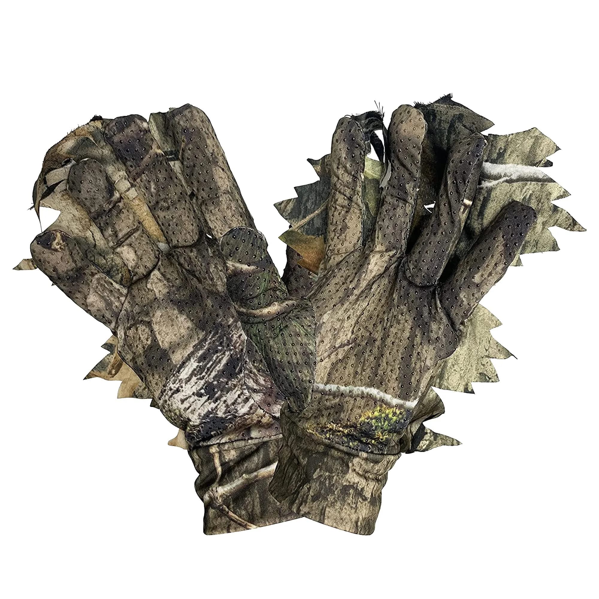Titan 3D Leafy Gloves for Leafy Suit | Lightweight Camouflage Gloves for Hunting & Shooting — Country DNA