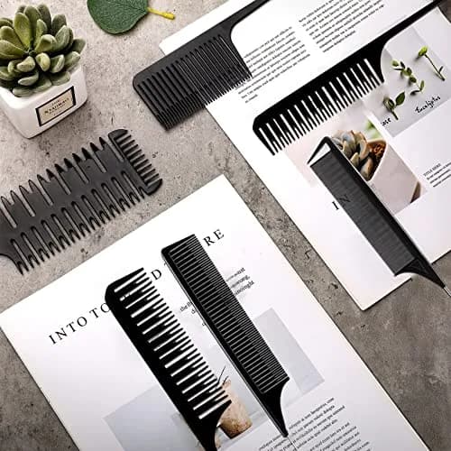Patelai 6 Pcs Highlighting Comb Weaving, Various Style | Ideal for Hair Coloring thumbnail 4
