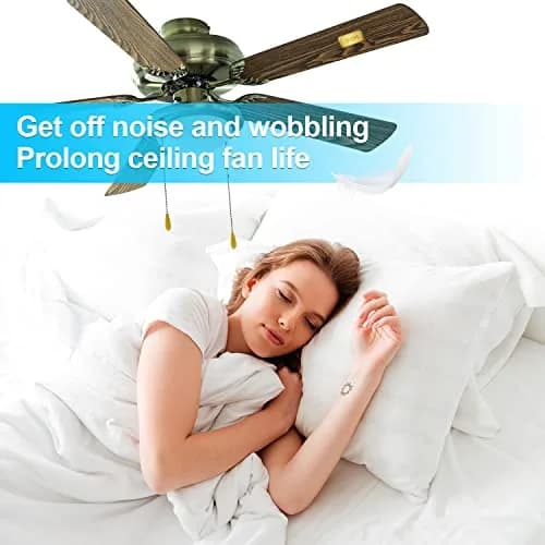 HFYHWT Ceiling Fan Balancing Kit 20PCS | Stop Wobble Noise, Universal Fit, No Tools Needed thumbnail 2