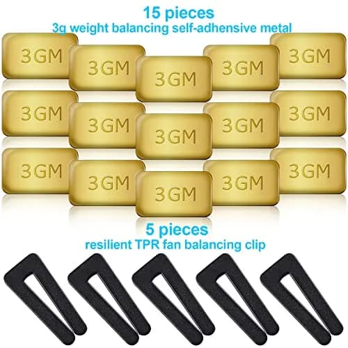 HFYHWT Ceiling Fan Balancing Kit 20PCS | Stop Wobble Noise, Universal Fit, No Tools Needed thumbnail 3