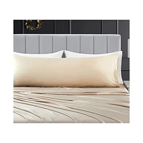 Aormenzy Satin Body Pillow Cover 20x54 Inches | Silky Soft & Cooling for Adults thumbnail 7