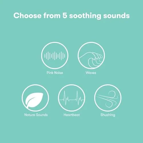 Frida Baby 2-in-1 Portable Sound Machine + Nightlight, White Noise | 18cm (7")H thumbnail 3