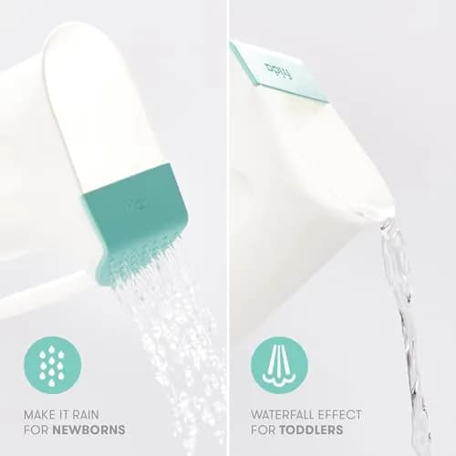 Frida Baby Control The Flow Bath Rinse Cup 710ml (24 Ounces) | Tear-Free Hair and Body Rinser with Dual Pour Spout thumbnail 4