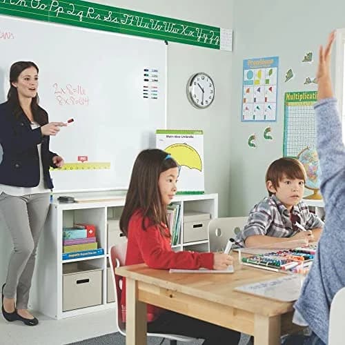 Ultimate Stationery Small White Board 9x12 Dry Erase Mini Lapboard 2 PK | Double Sided for Kids thumbnail 7