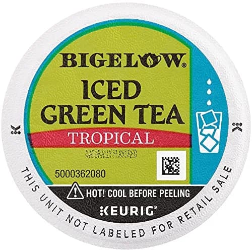 Bigelow Tropical Iced Green Tea 0.10 oz | Exotic Mango & Pineapple Refreshment thumbnail 3