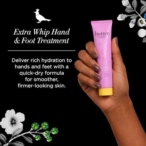 butter LONDON Extra Whip Hand & Foot Treatment 1 oz | Hydrating, Repairing, Toxin-Free thumbnail 2
