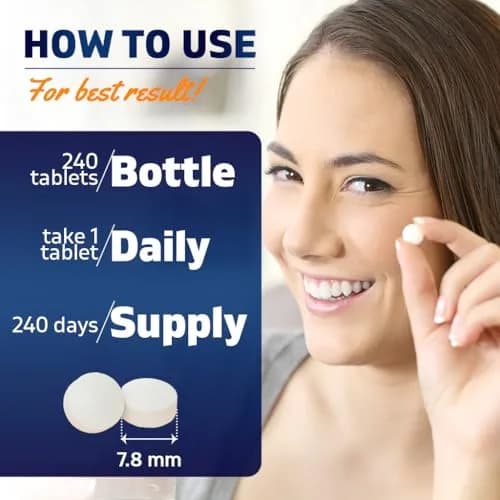 Vitamatic Folic Acid 1000 mcg (1 mg) | Supports Cell Growth & DNA Synthesis thumbnail 4