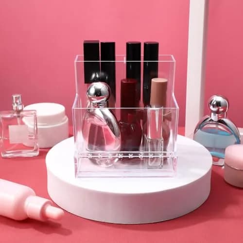 FRCOLOR Nail Drill Grinding Bit Holder Box | Nail Art Storage Organizer 10.3x9.7cm thumbnail 6