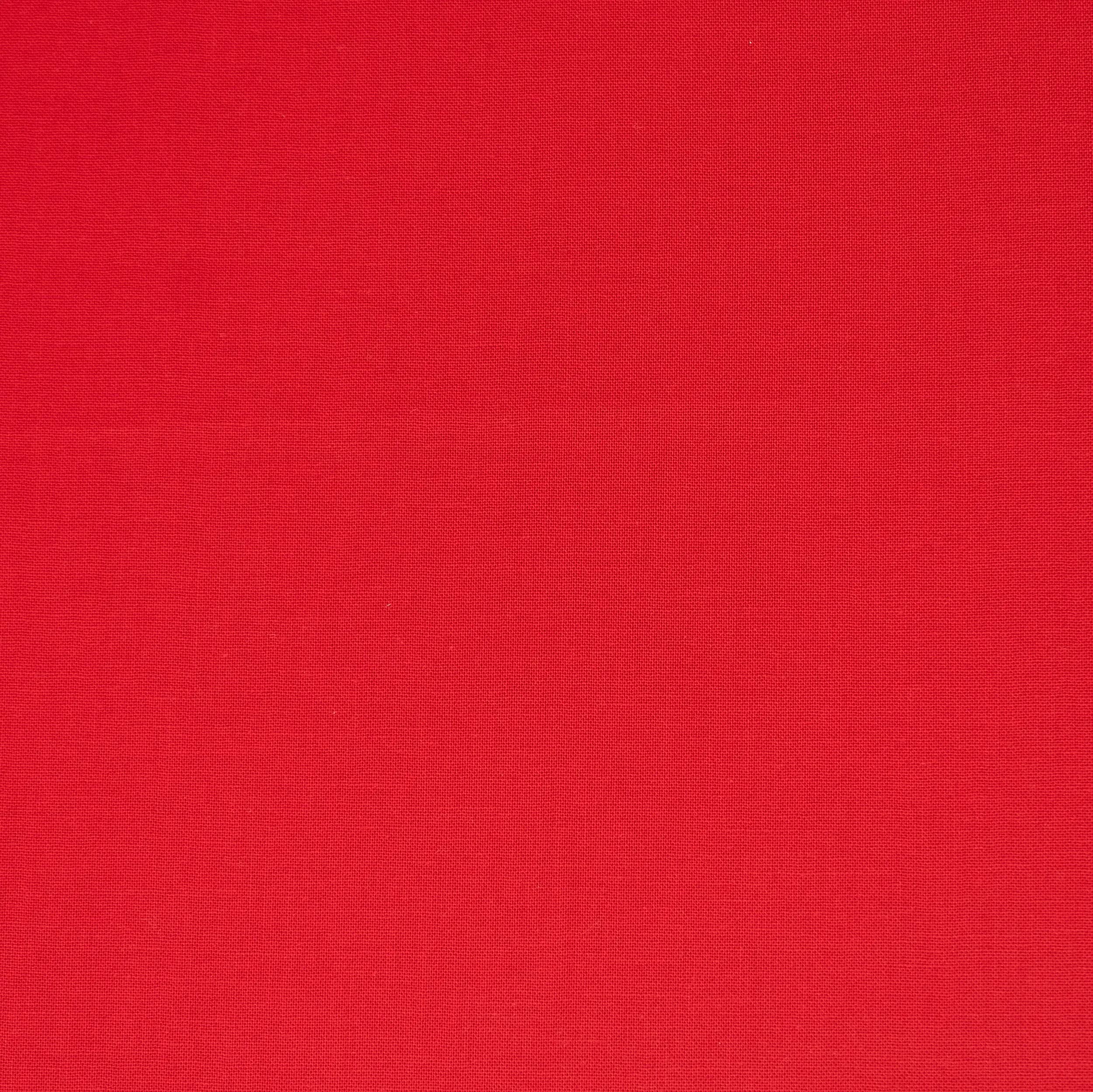 SINGER Fabrics 100% Cotton Quilting Fabric 2 Yard Precut | Bright Red for Sewing & Crafting