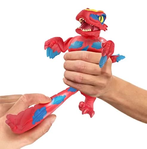 Heroes of Goo Jit Zu - Jurassic World Pyroraptor Stretch Toy 5.48 inches | Super stretchy, no mess, for kids 3-12 thumbnail 4
