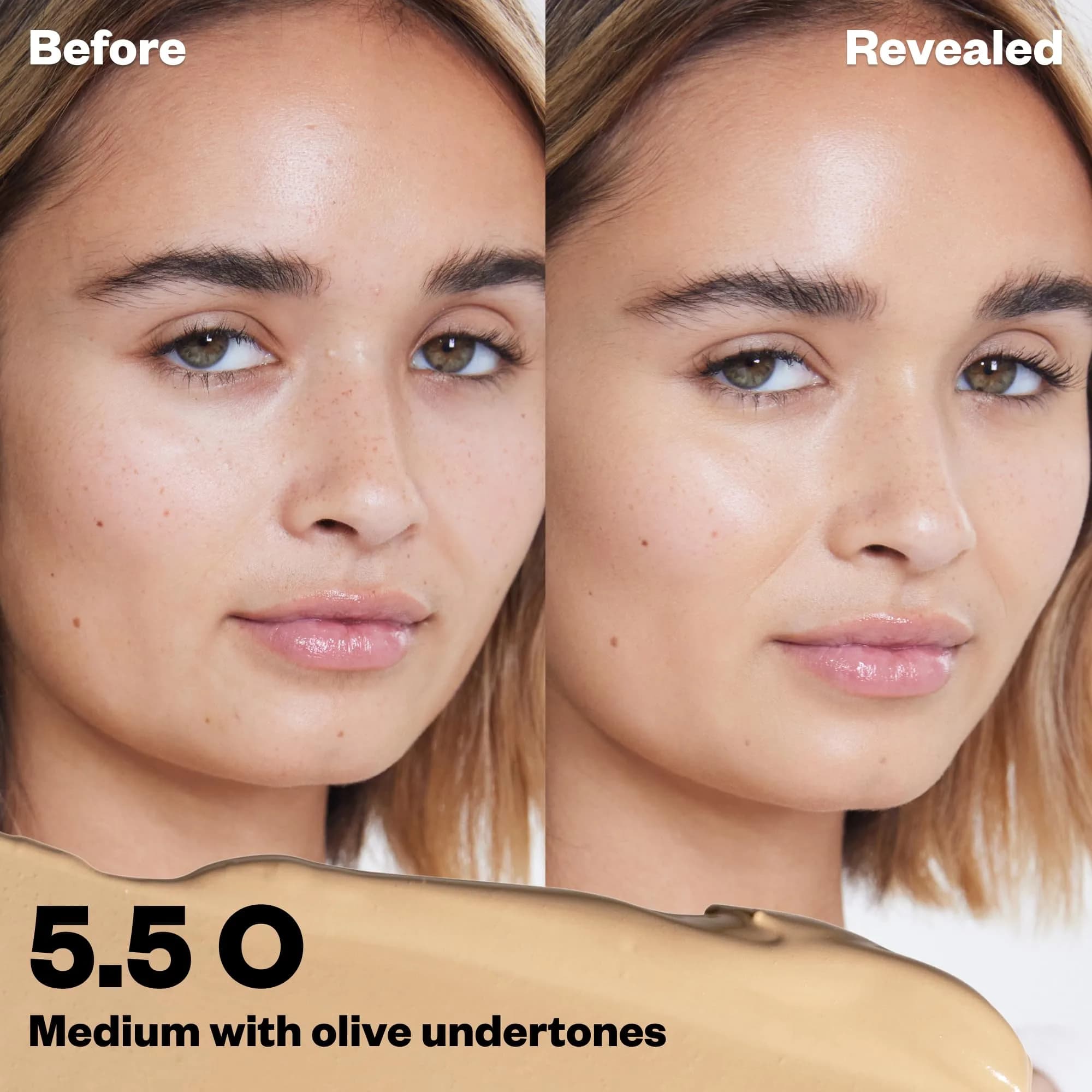 Kosas Revealer Medium Coverage Hydrating Concealer Tone 5.5 O 5.5 ml (0.18 Fl Oz) | Skincare-Infused for Brighter Under-Eyes - view 2