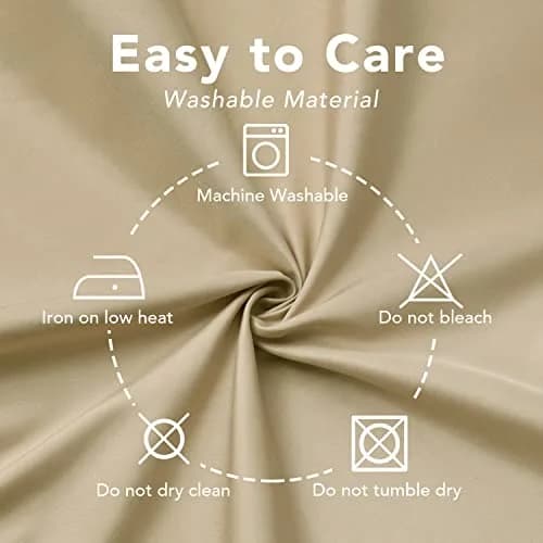 OutdoorLines Waterproof Indoor Outdoor Curtains for Patio | UV & Fade-Resistant Polyester, 52"W x 84"L thumbnail 7