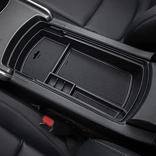 PIMCAR Center Console Organizer for Honda Accord 2018 2022 ABS Plastic Material | Extra Storage & Cord Routing thumbnail 9