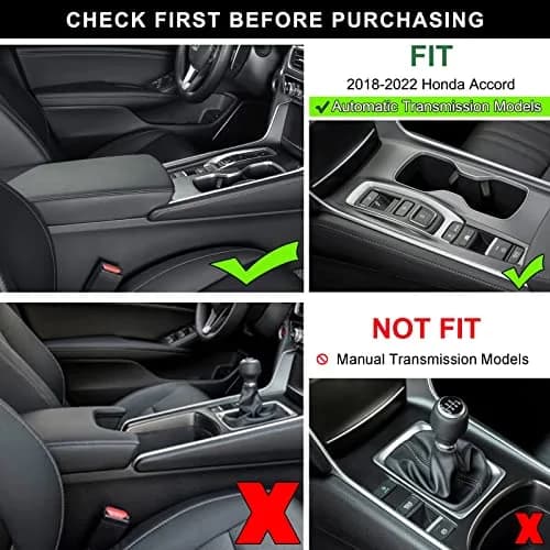 PIMCAR Center Console Organizer for Honda Accord 2018 2022 ABS Plastic Material | Extra Storage & Cord Routing thumbnail 2
