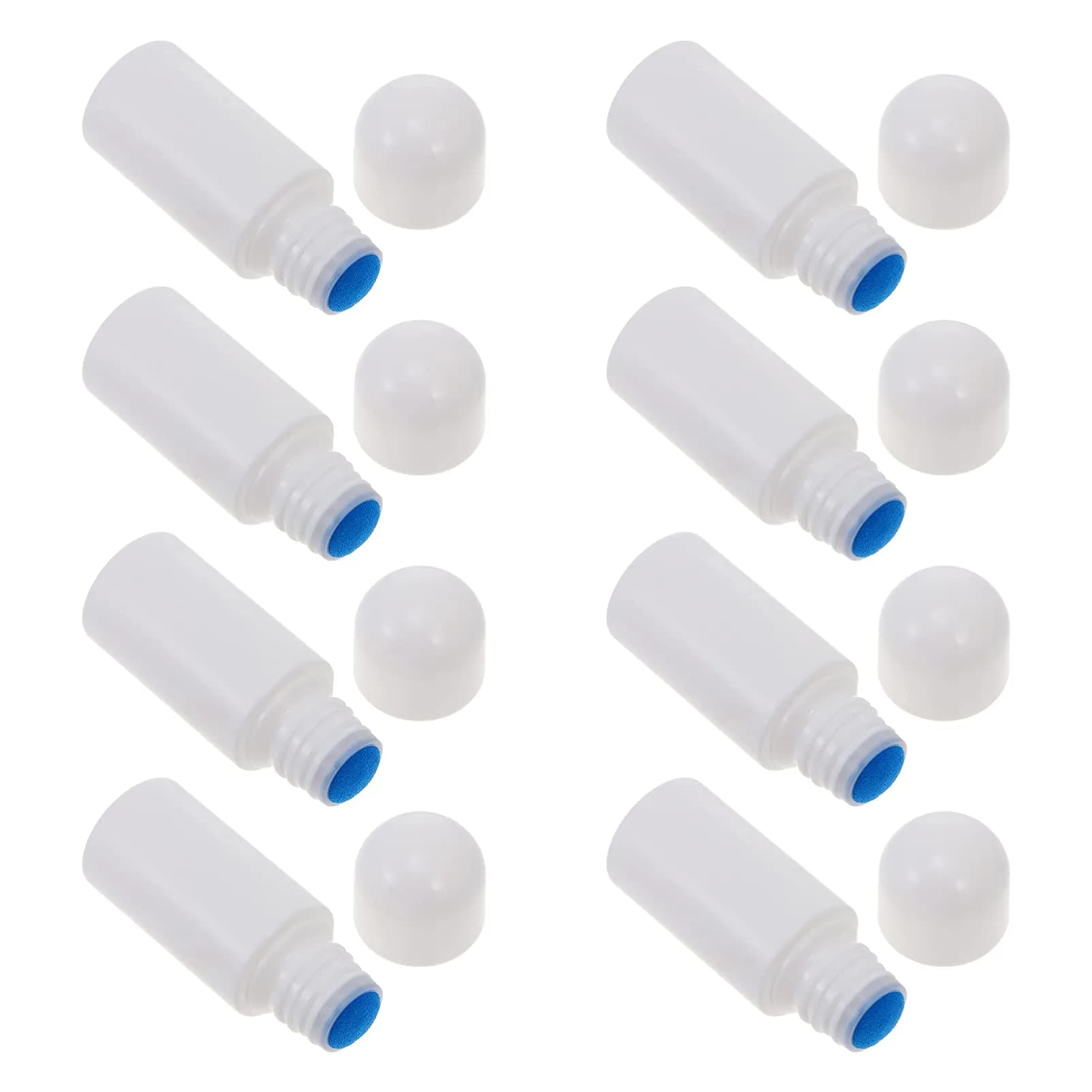 Lurrose Sponge Applicator Bottles 50ml (1.7 fl oz) Each | Pack of 8 Refillable Cosmetic Containers - main product image