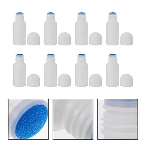 Lurrose Sponge Applicator Bottles 50ml (1.7 fl oz) Each | Pack of 8 Refillable Cosmetic Containers thumbnail 3
