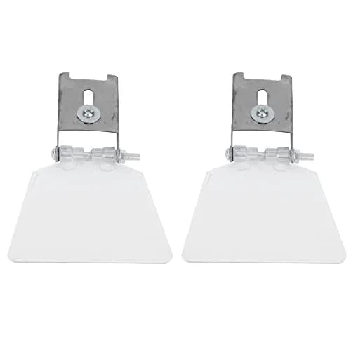 Longzhuo Bench Grinder Eye Shields 2 Pcs | 110mm (4.3in) x 78mm (3.1in) Stainless Steel Safety Guards thumbnail 8
