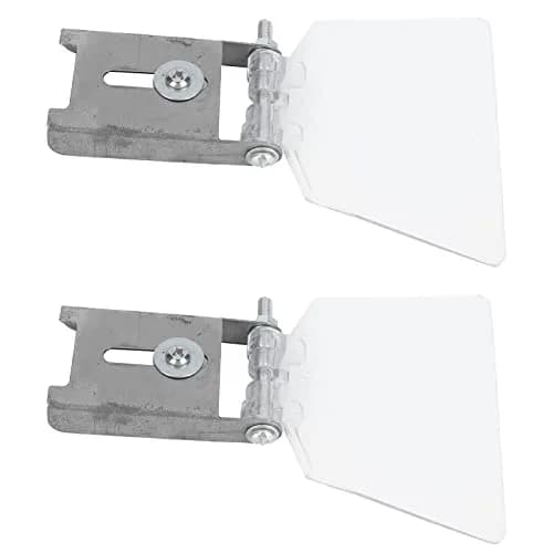 Longzhuo Bench Grinder Eye Shields 2 Pcs | 110mm (4.3in) x 78mm (3.1in) Stainless Steel Safety Guards thumbnail 9