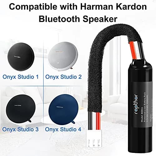 rapthor 3500mAh Replacement Lithium Battery for Harman Kardon Onyx Studio 1/2/3/4 | High Capacity, Easy Install thumbnail 6