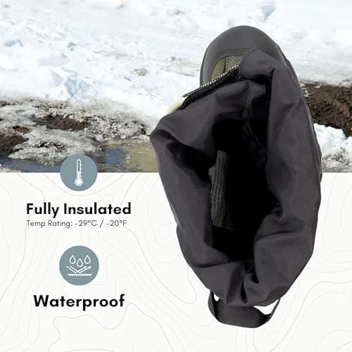 NEOS 15 Navigator-Glacier Trek Spk, Size: Large | Waterproof Windproof Hiking Boot with 32 Replaceable Cleats thumbnail 2