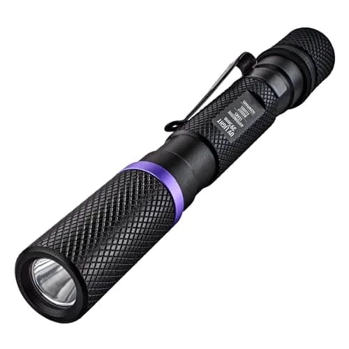 Police Security UV Inspection UV Flashlight 395 NM | Handheld Pen UV Light for Security & Inspection thumbnail 1