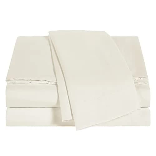 WellBeing 300-Thread-Count Oxywash Sheet Set, Full | Soft, Sustainable & Machine Washable thumbnail 4