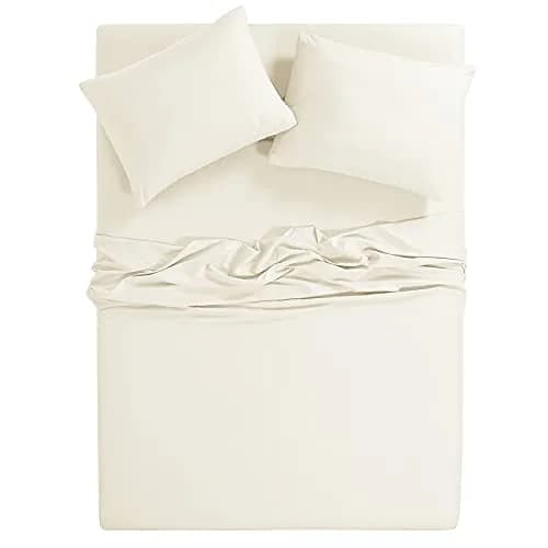 WellBeing 300-Thread-Count Oxywash Sheet Set, Full | Soft, Sustainable & Machine Washable thumbnail 2
